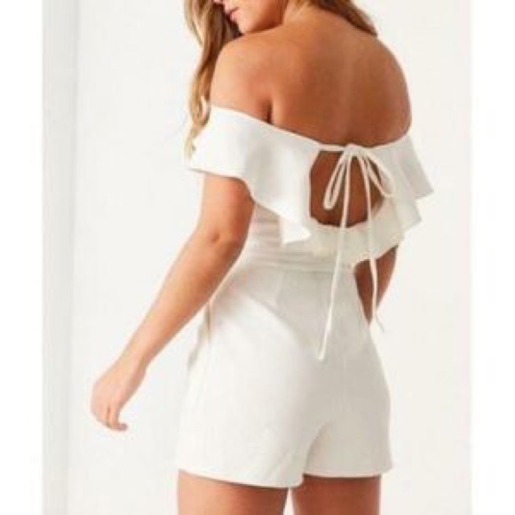 White Urban Outfitters OML Romper - Picture 2 of 8
